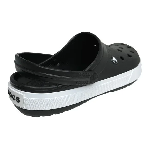 Crocs Crocband Mens Clog Size 8 Black Slip on Water Friendly Comfortable Sandals - Picture 5 of 15